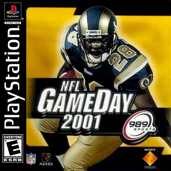 NFL GameDay 2001 box art