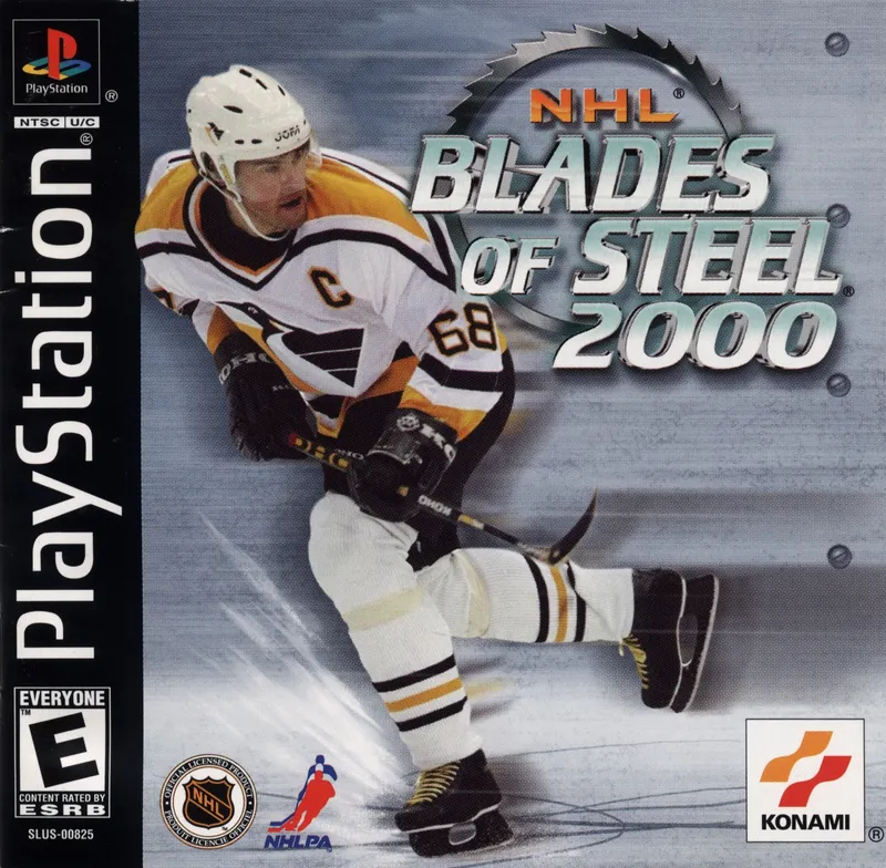 NHL Blades of Steel 2000 box art