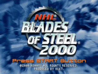 NHL Blades of Steel 2000 screenshot