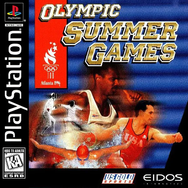 Olympic Summer Games: Atlanta '96 box art
