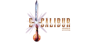 Excalibur 2555 A.D. logo