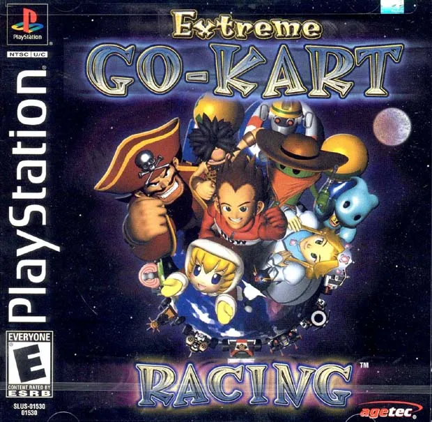 Extreme Go-Kart Racing box art