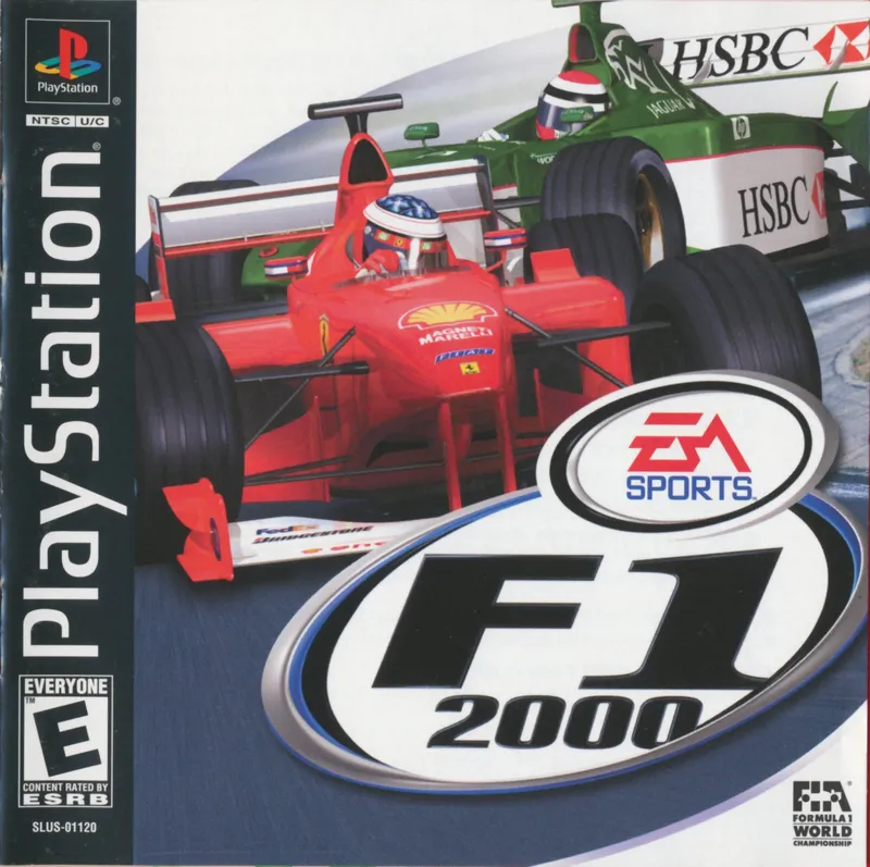 F1 2000 box art