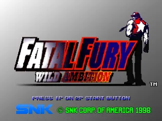 Backdrop artwork for Fatal Fury: Wild Ambition