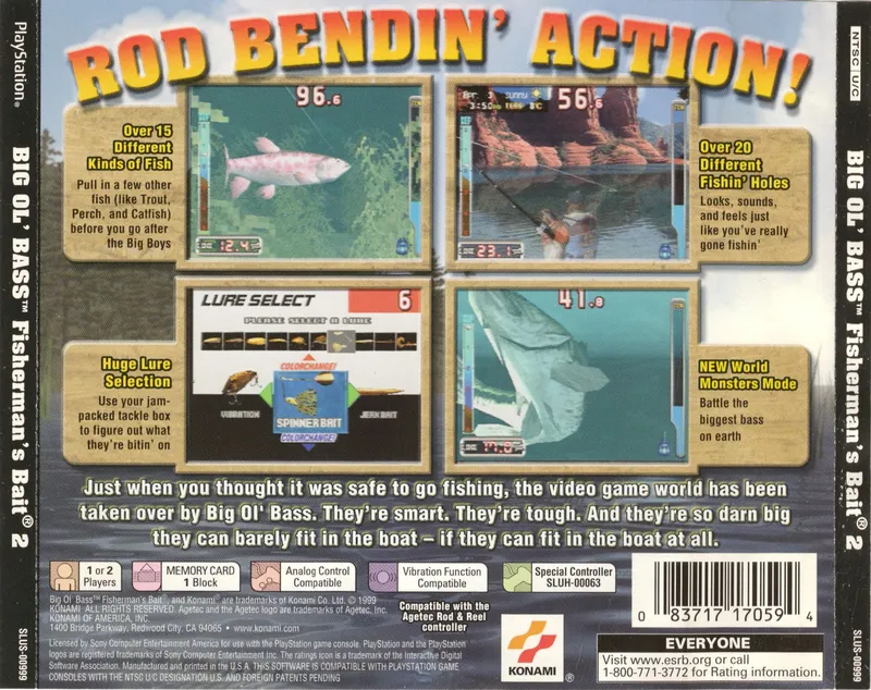 Fisherman's Bait 2: Big Ol' Bass box back