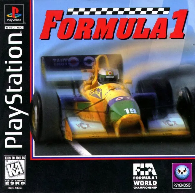 Formula 1 box art