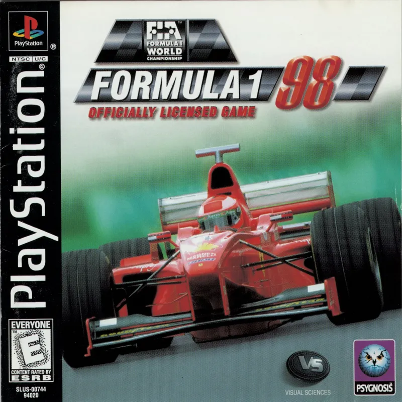 Formula 1 98 box art