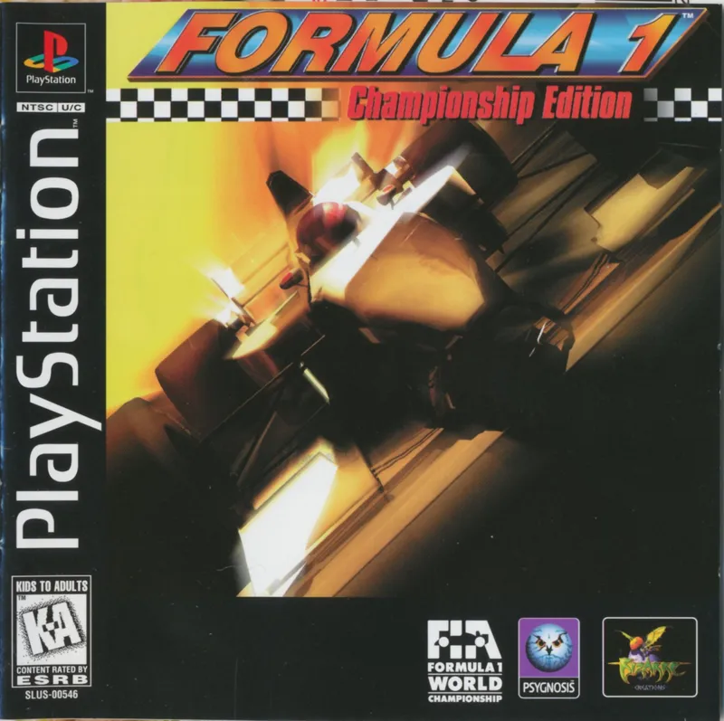 Formula 1: Championship Edition box art