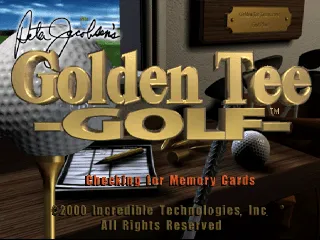 Peter Jacobsen's Golden Tee Golf screenshot