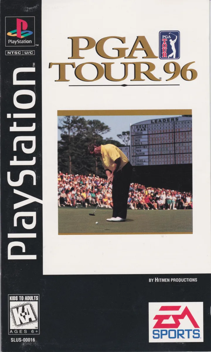 PGA Tour 96 box art