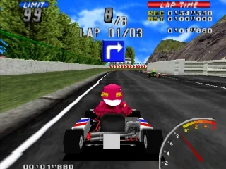 Backdrop artwork for Ayrton Senna Kart Duel 2