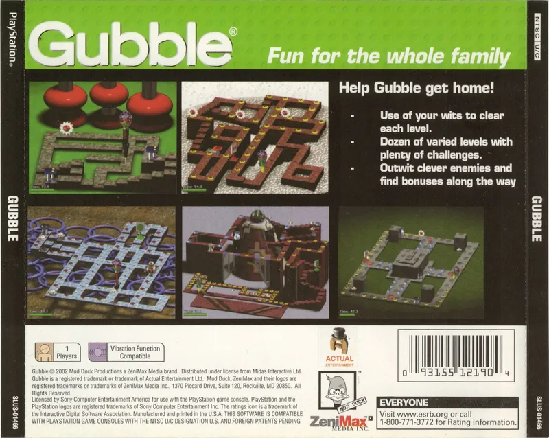 Gubble box back