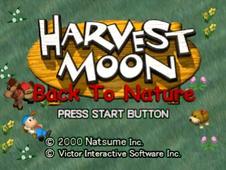 Backdrop artwork for Harvest Moon: Back to Nature