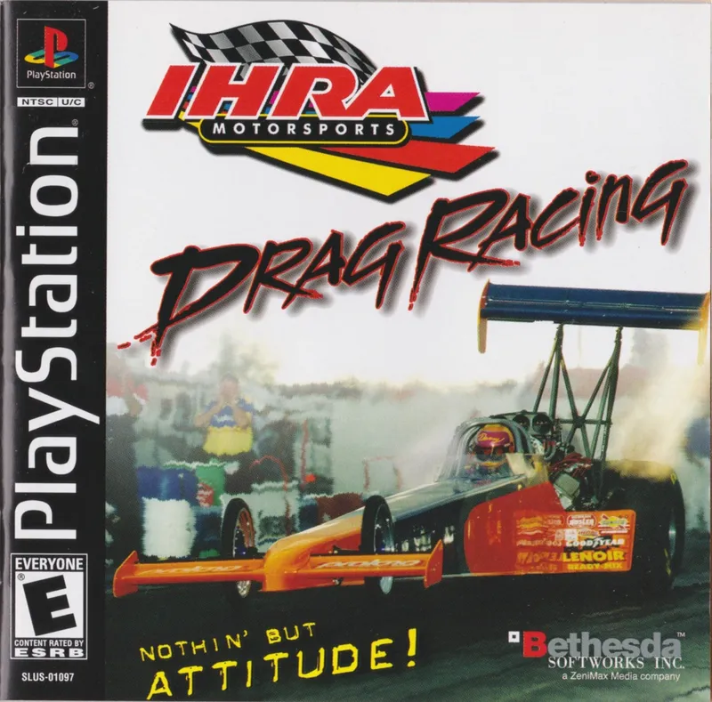 IHRA Drag Racing box art
