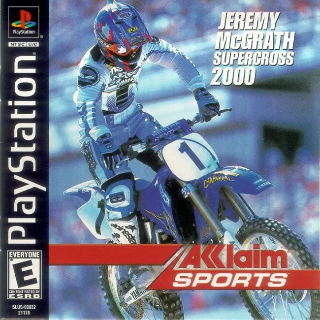 Jeremy McGrath Supercross 2000 box art