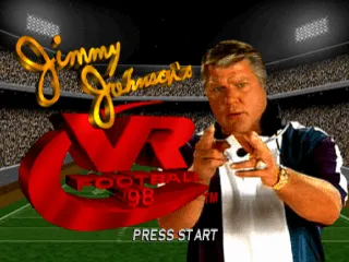 Backdrop artwork for Jimmy Johnson's VR Football '98