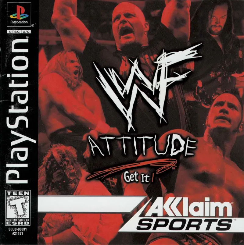 WWF Attitude box art
