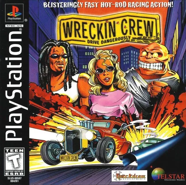 Wreckin Crew: Drive Dangerously box art