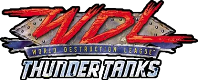 WDL: World Destruction League: Thunder Tanks logo