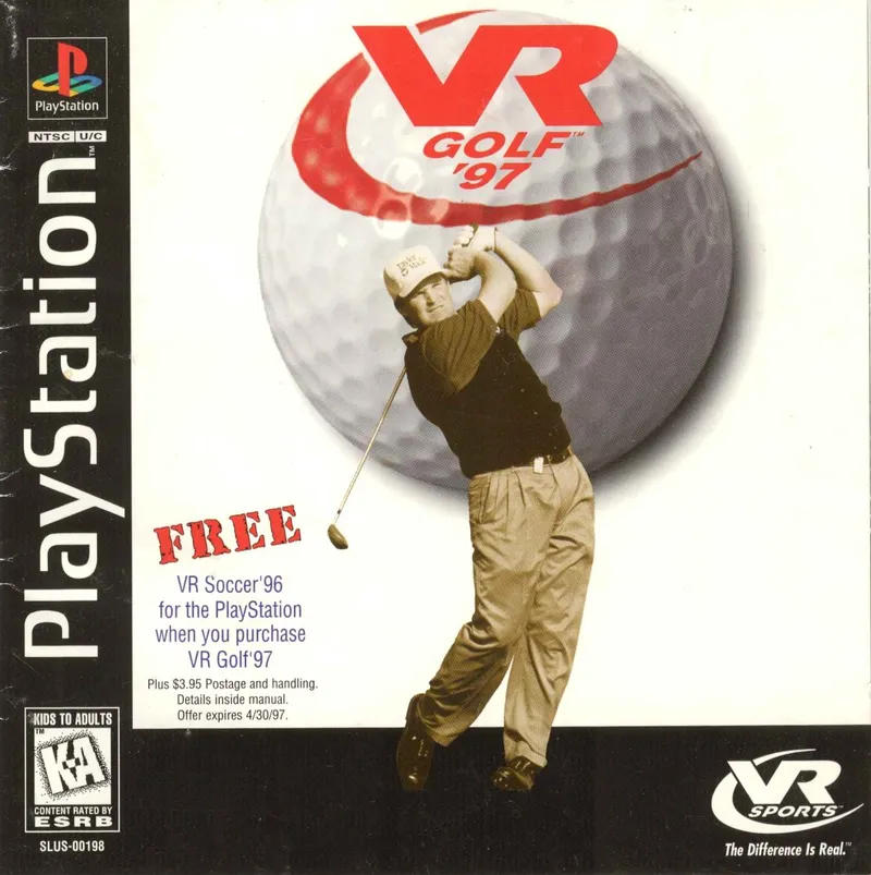 VR Golf '97 box art