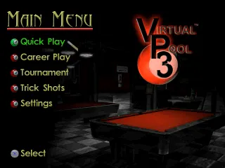 Backdrop artwork for Virtual Pool 3