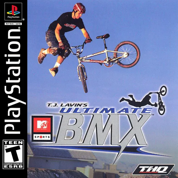 MTV Sports: T.J. Lavin's Ultimate BMX box art