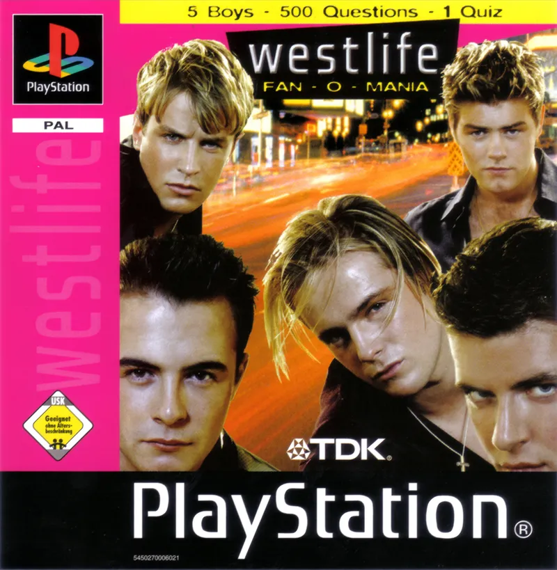 Backdrop artwork for Westlife: Fan-O-Mania