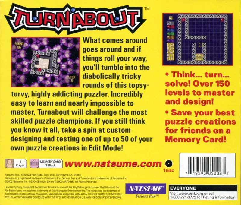 Turnabout box back