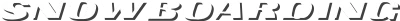 Snowboarding logo