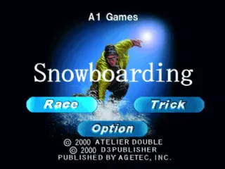 Snowboarding screenshot