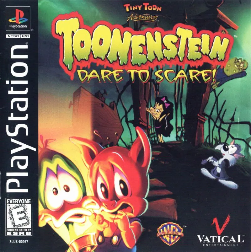 Tiny Toon Adventures: Toonenstein: Dare to Scare! box art