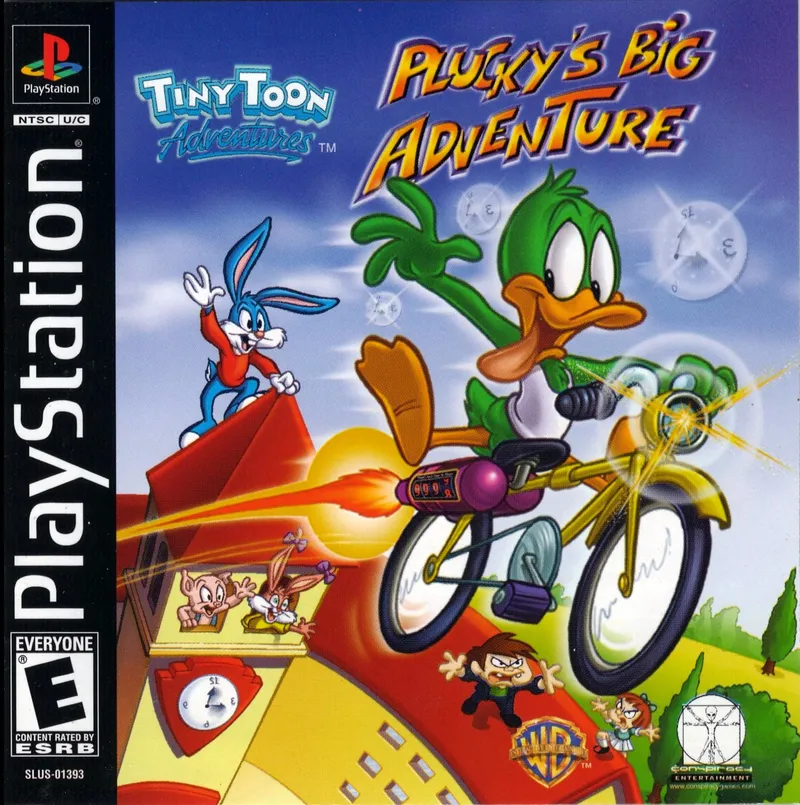 Tiny Toon Adventures: Plucky's Big Adventure box art