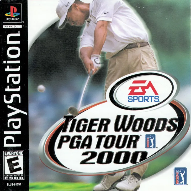 Tiger Woods PGA Tour 2000 box art
