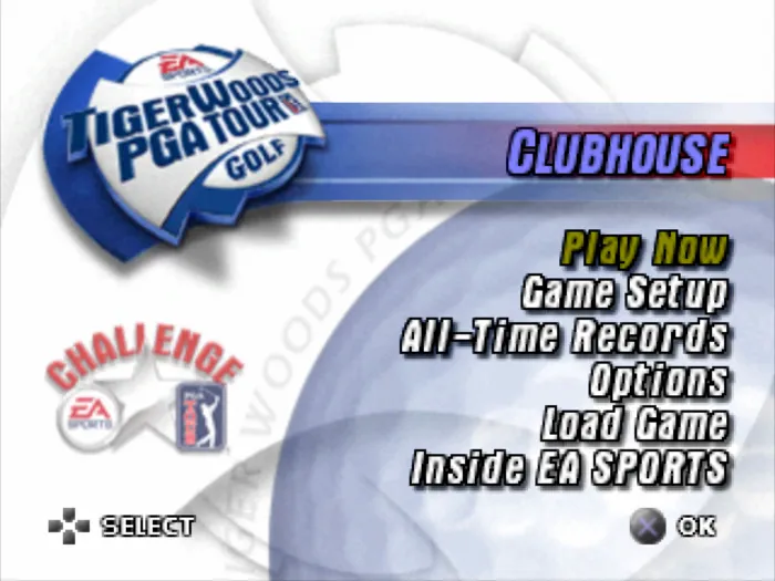 Backdrop artwork for Tiger Woods PGA Tour Golf