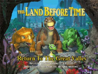 Backdrop artwork for The Land Before Time: Return to the Great Valley
