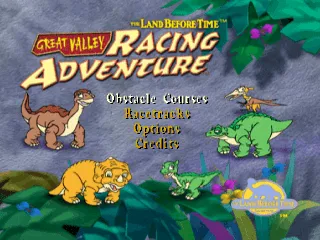 Backdrop artwork for The Land Before Time: Great Valley Racing Adventure