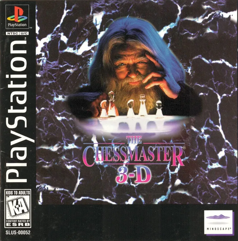The Chessmaster 3-D box art