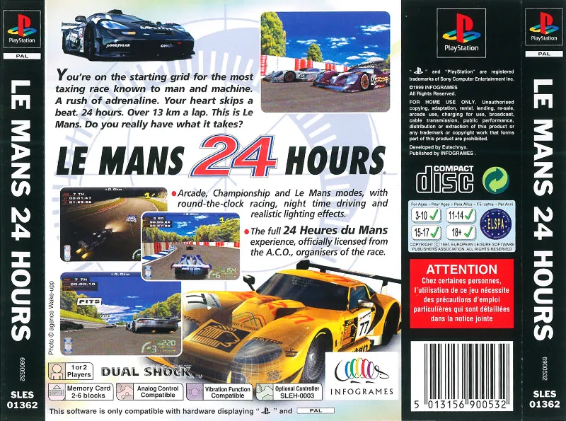 Test Drive: Le Mans box back