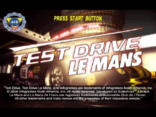 Test Drive: Le Mans screenshot