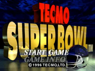 Tecmo Super Bowl screenshot