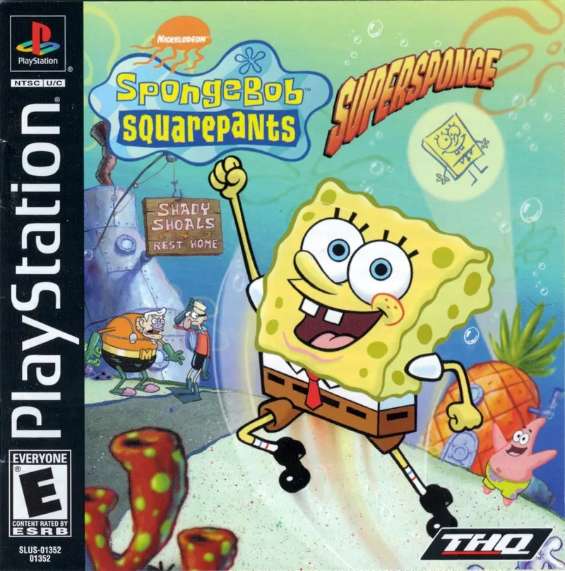 SpongeBob SquarePants: SuperSponge box art