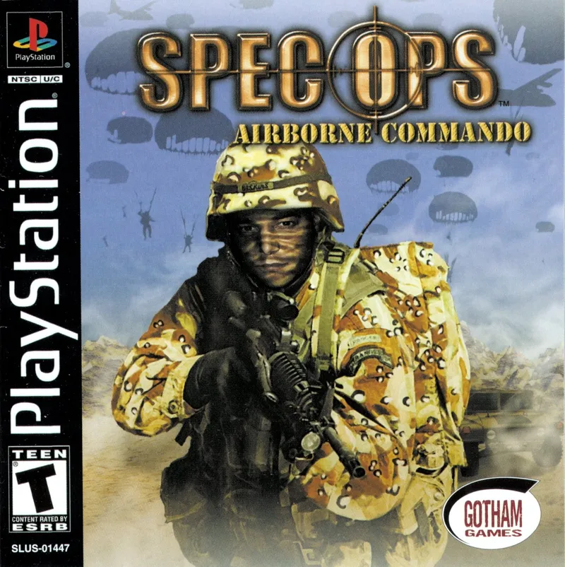 Spec Ops: Airborne Commando box art