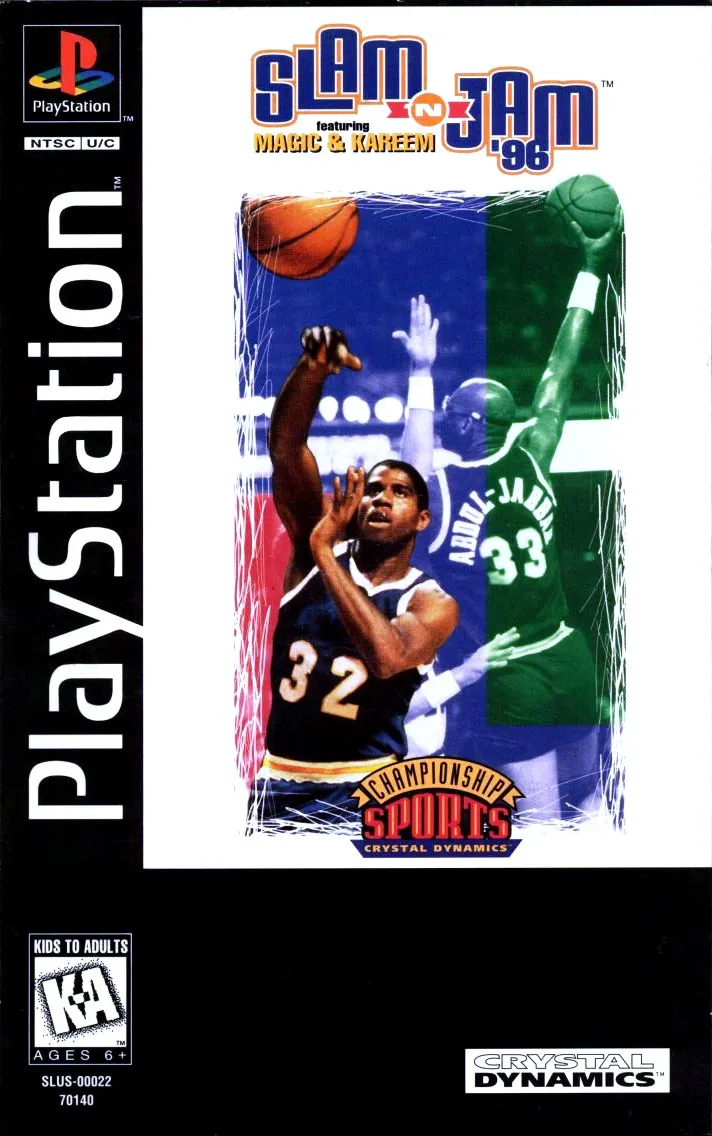 Slam 'n Jam '96 Featuring Magic & Kareem box art