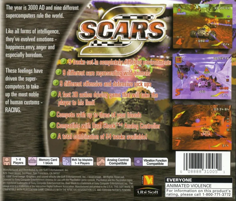 S.C.A.R.S. box back