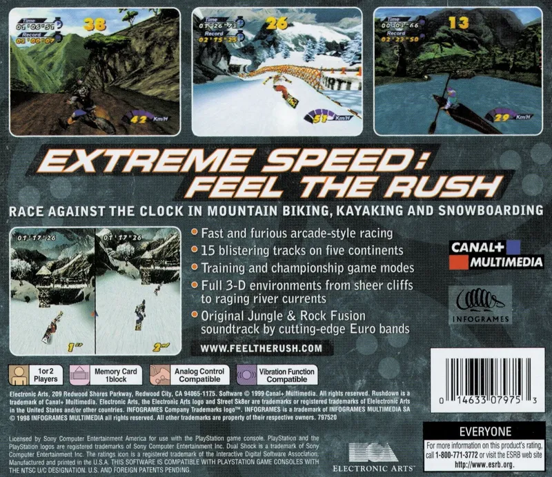 Rushdown box back