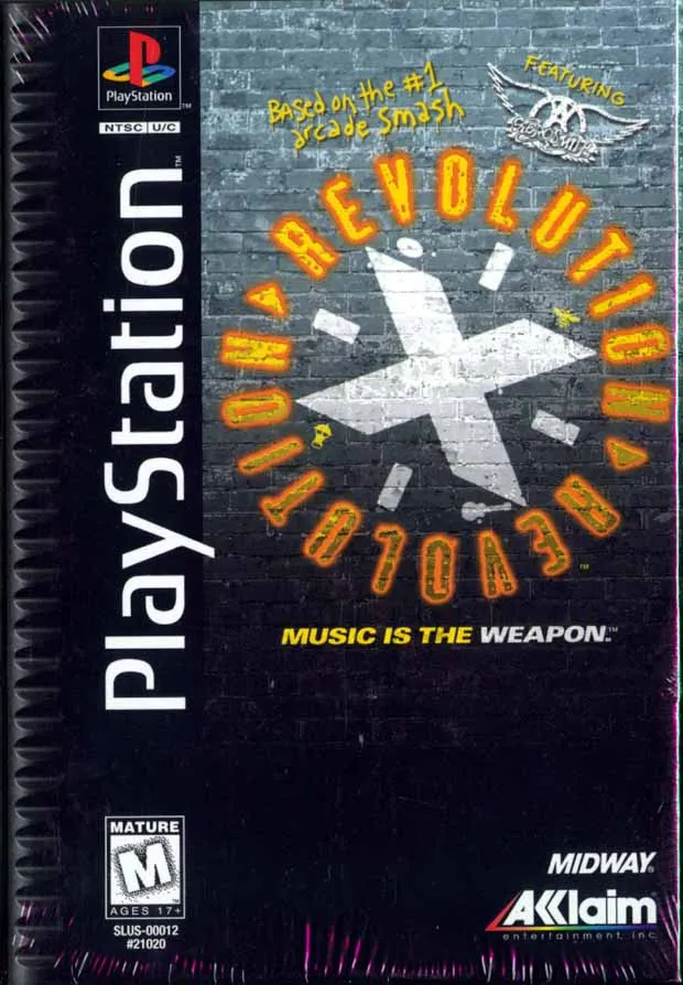Revolution X box art