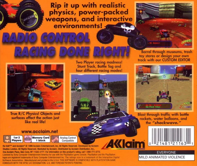 Re-Volt box back