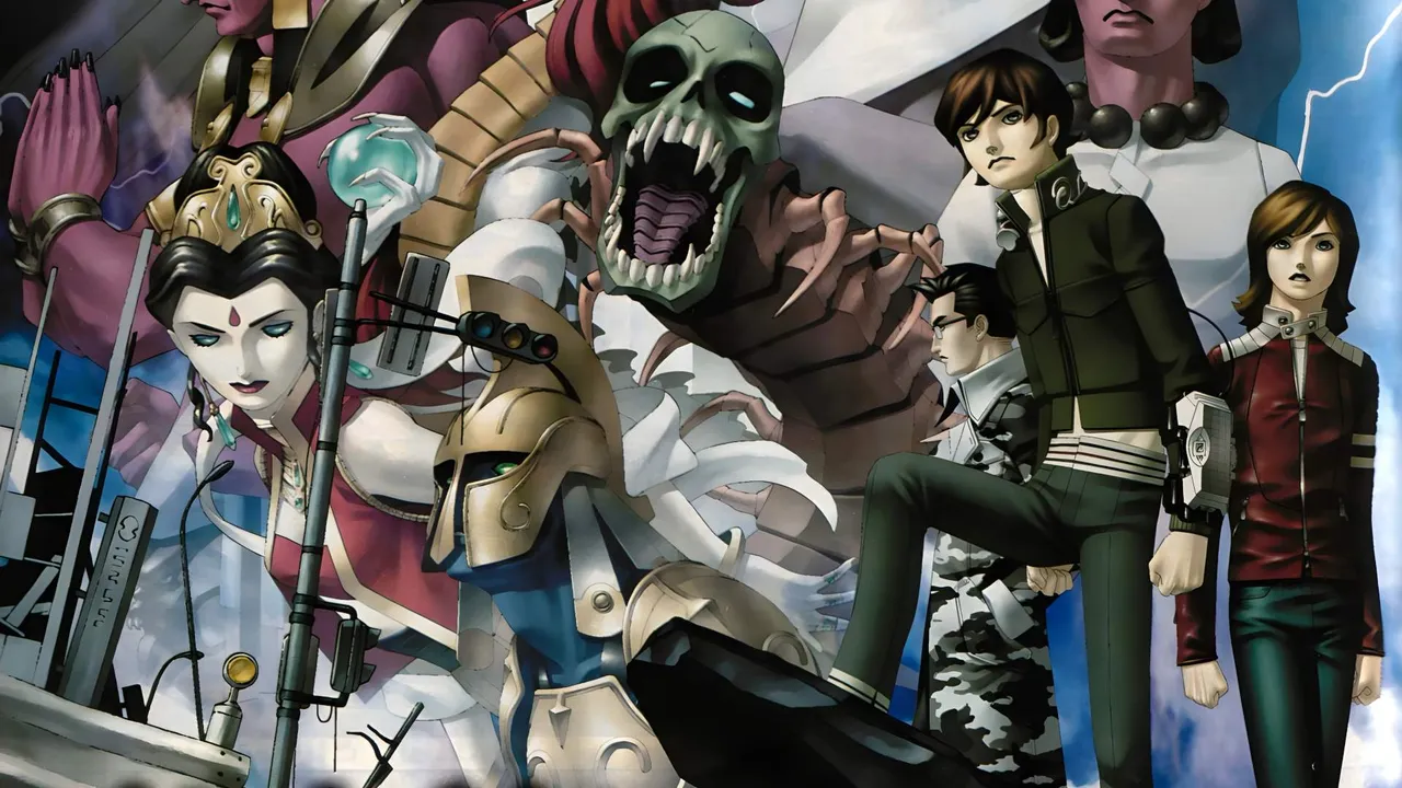 Backdrop artwork for Shin Megami Tensei