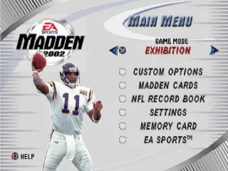 Madden NFL 2002 screenshot