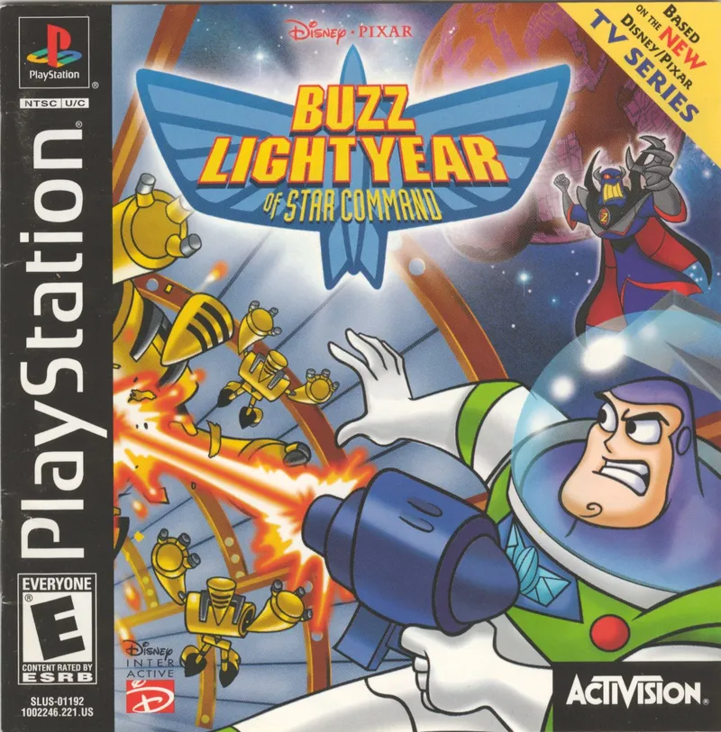 Disney-Pixar's Buzz Lightyear of Star Command box art